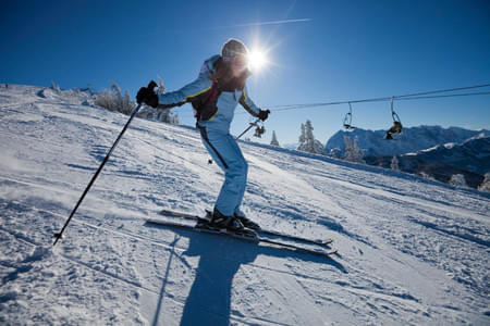 Skifahren Bild 5
